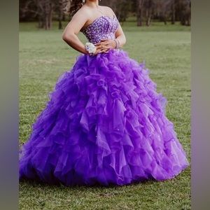 Purple Prom Dress